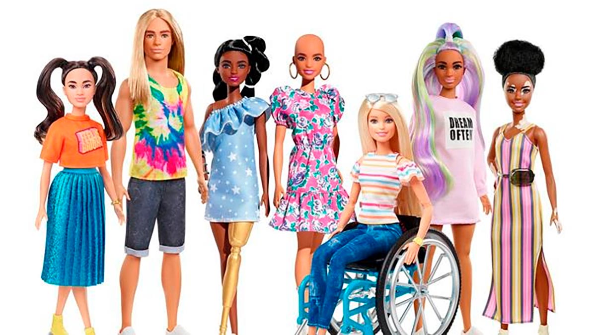 Barbie Fashionistas de Mattel