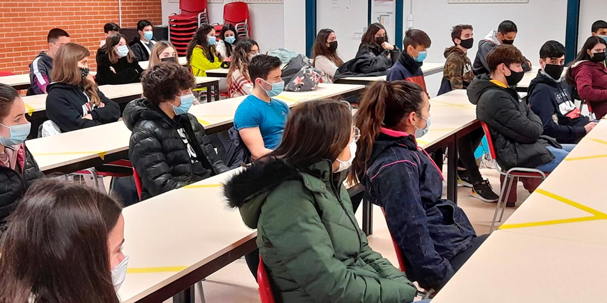 Alumnado del IES Valle del Ebro 2