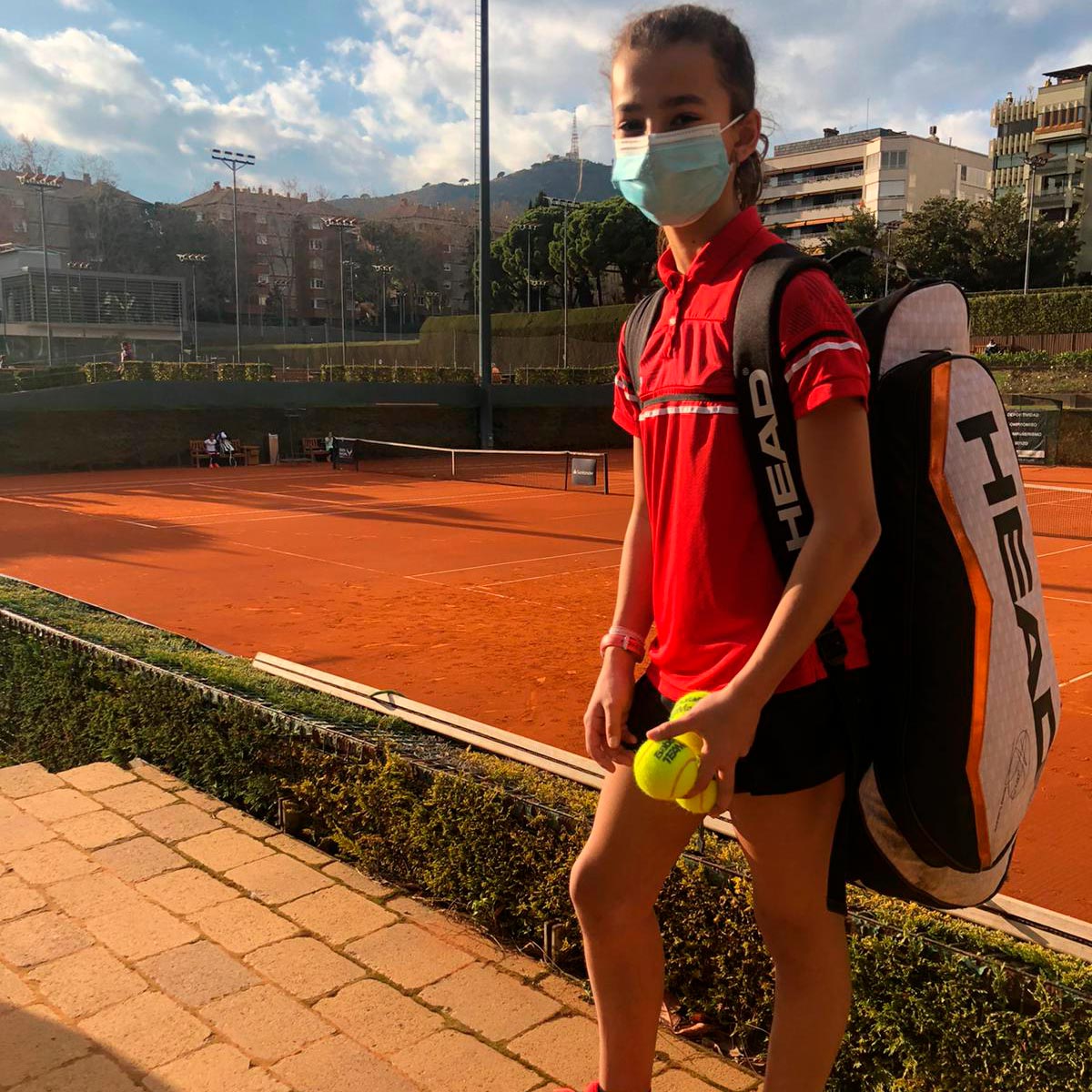 María Trujillo en el Torneo Rafa Nadal de Barcelona