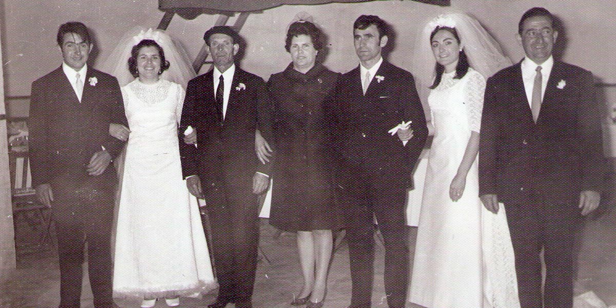 Foto antigua de Antonia Maestre Cenzano y Santiago Mateo Salas