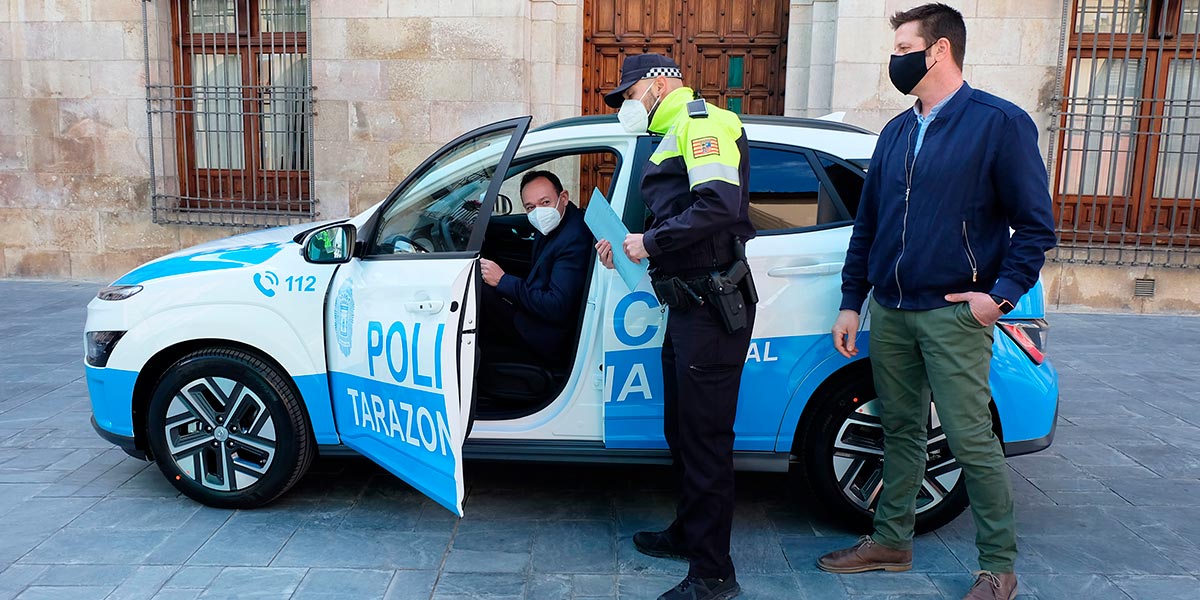 Nuevo coche de Policía Local de Tarazona 1
