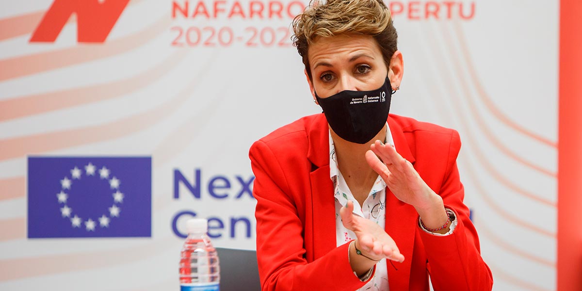 La Presidenta Chivite