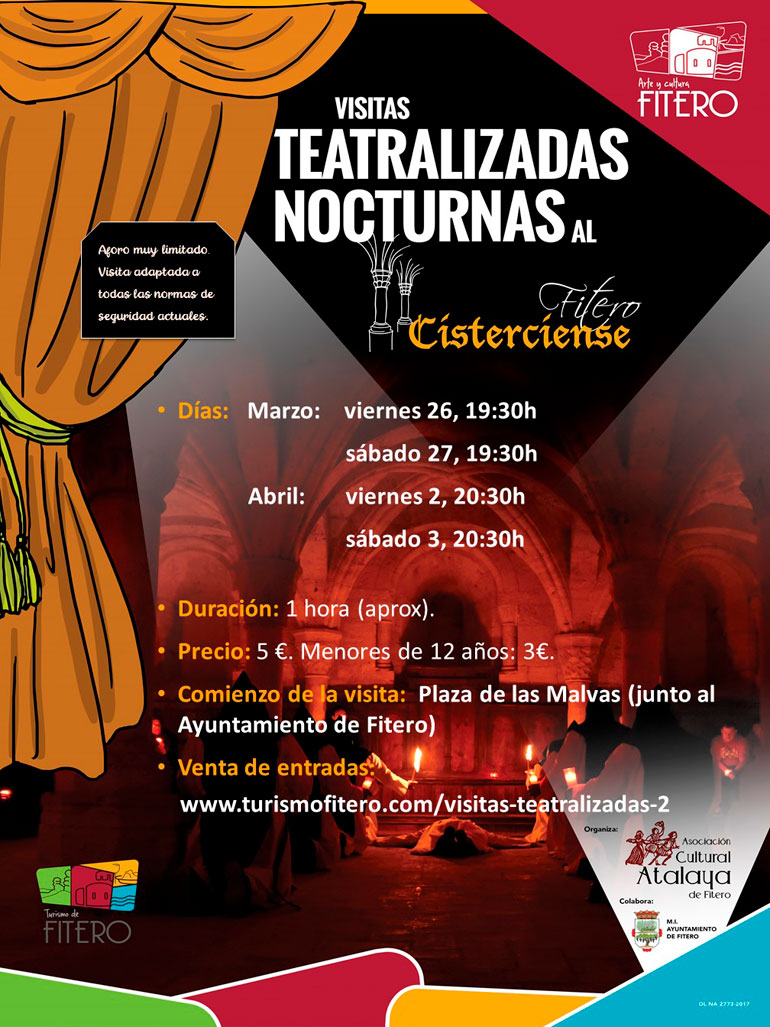 Visitas Teatralizadas Nocturnas al Fitero Cisterciense