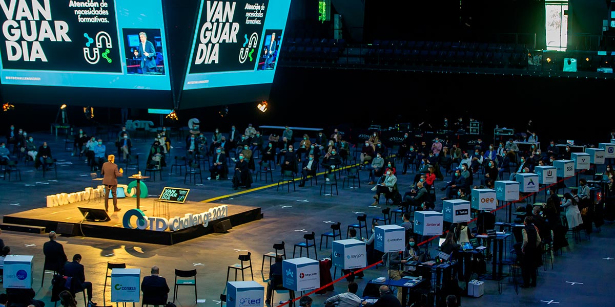 Vista panorámica del Navarra Arena, sede del #OTDChallenge 2021