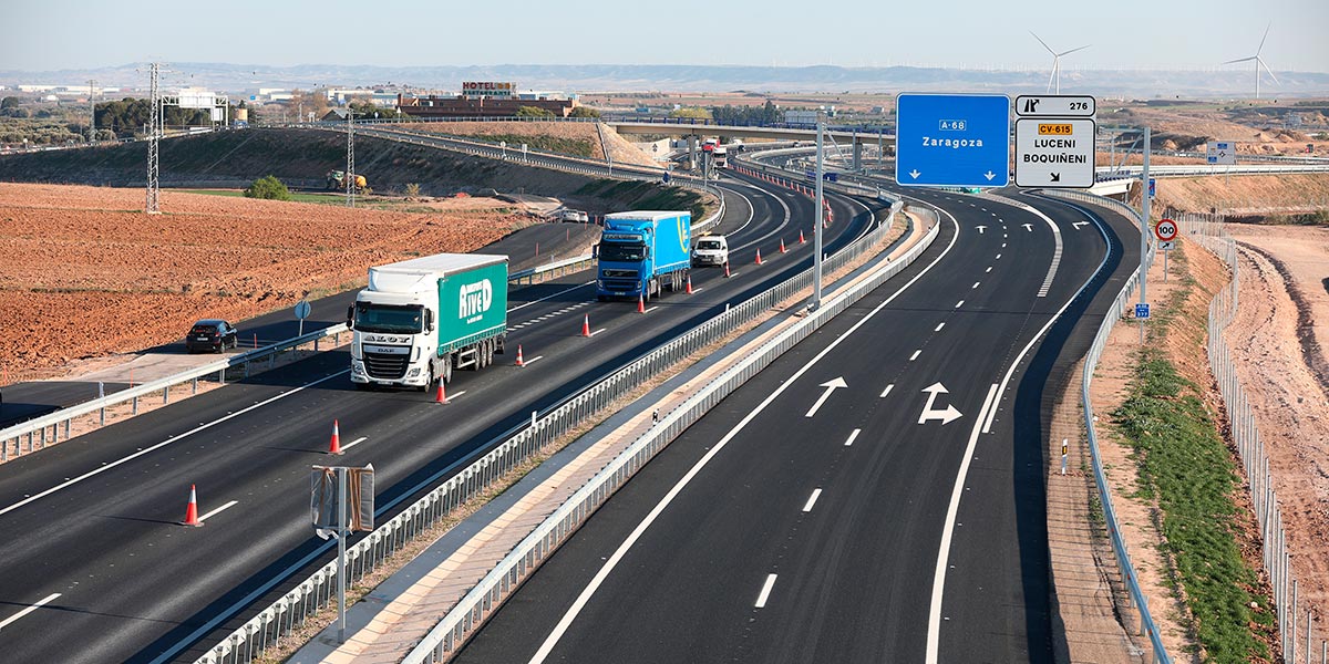 Puesta en servicio de la Autovía A 68, tramo Figueruelas Gallur 2