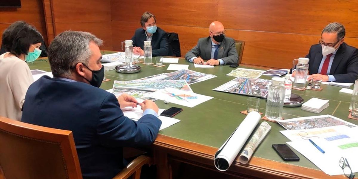 Un momento de la reunión
