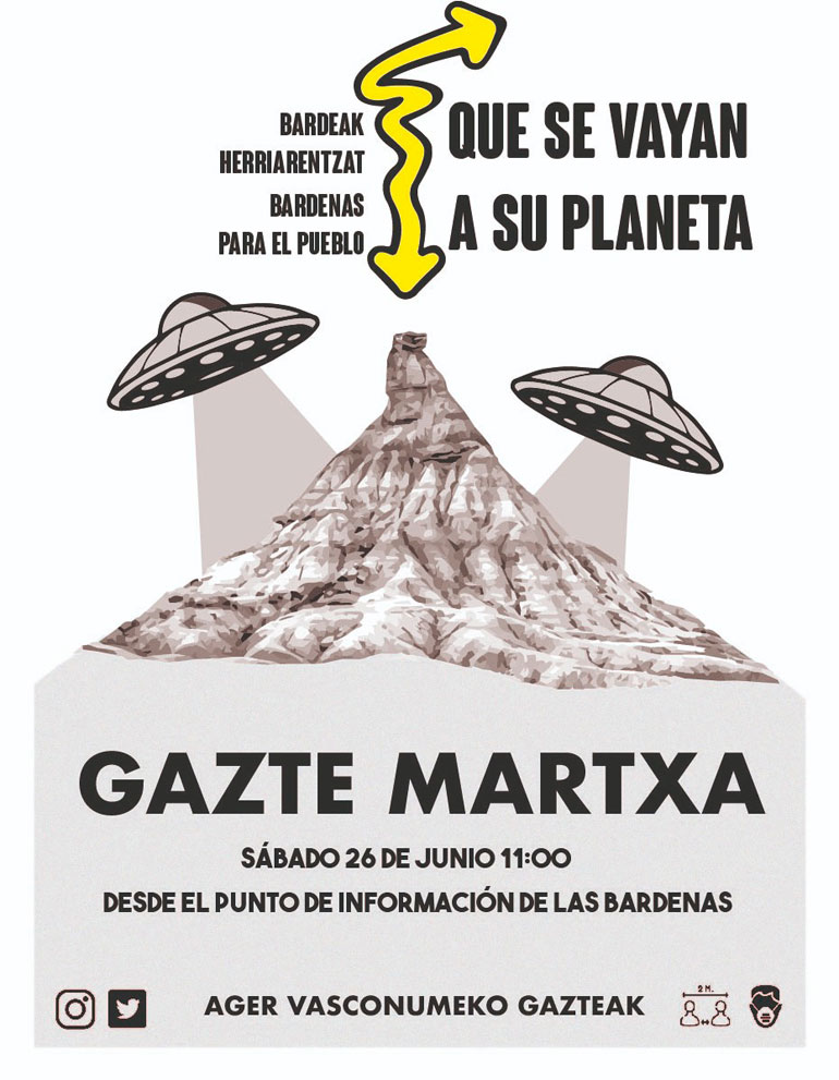 Cartel Gazte Martxa 2021