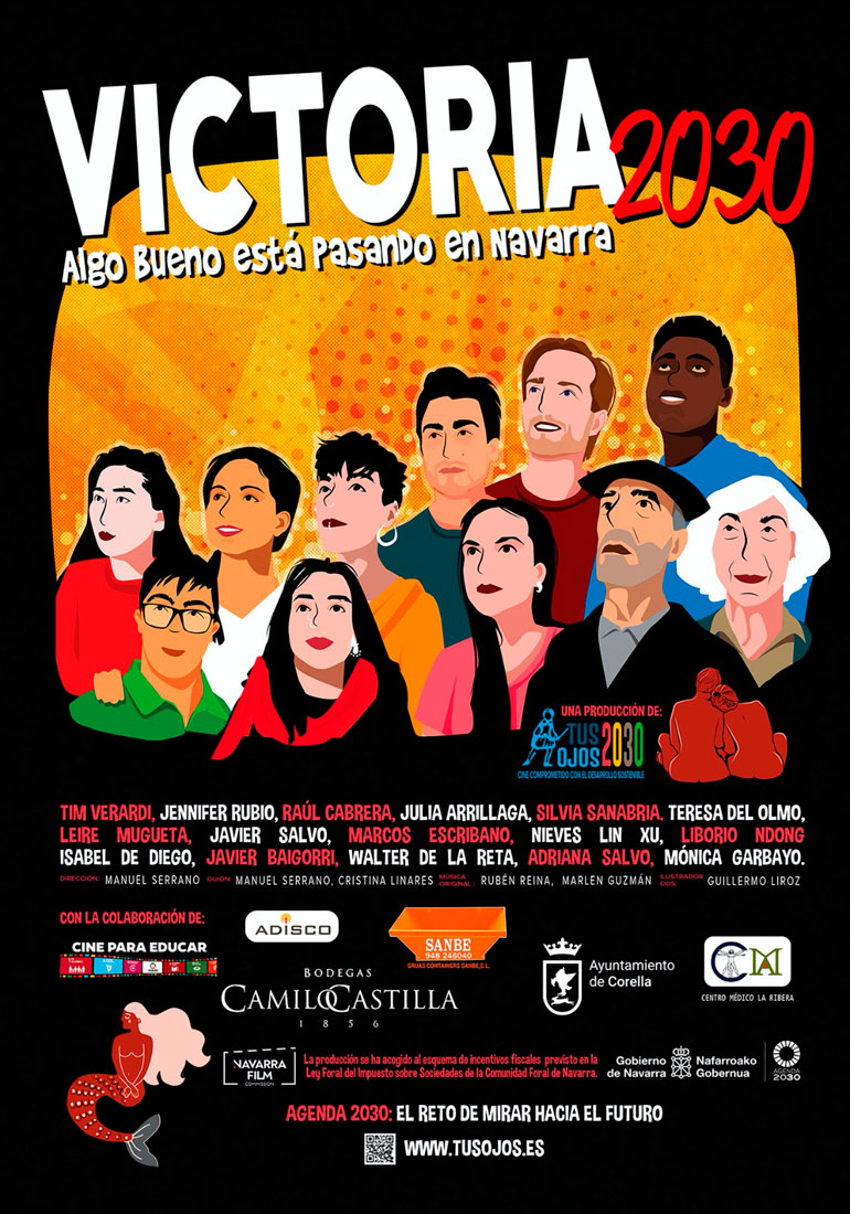 Cartel del largometraje Victoria 2030