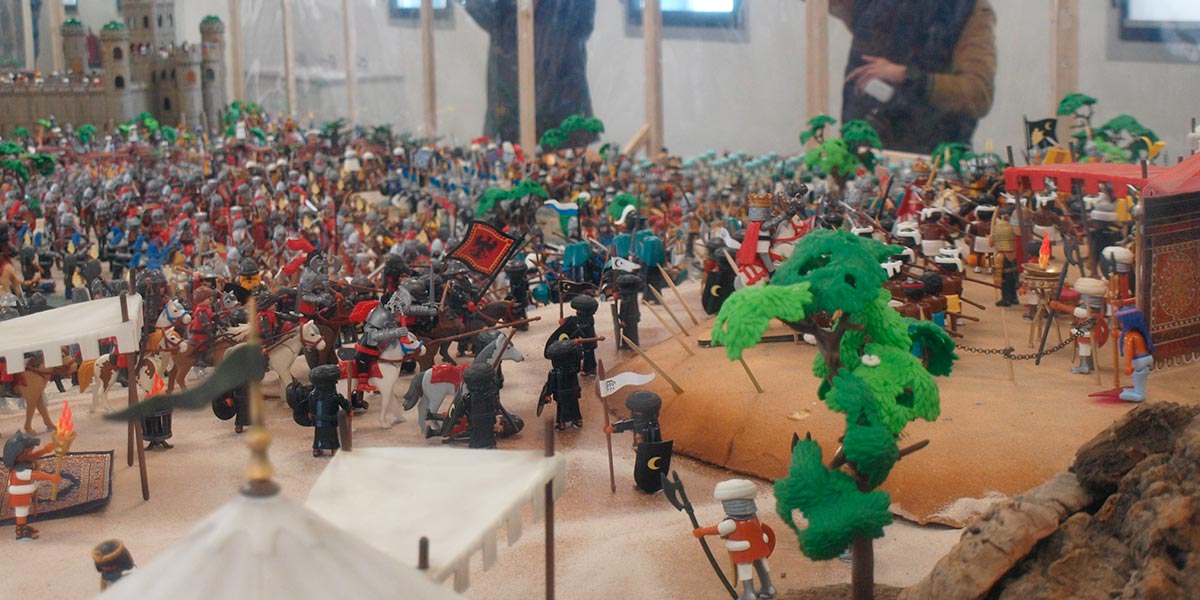 Inauguración de la exposición Playmobil 'La batalla de las Navas de Tolosa' 1