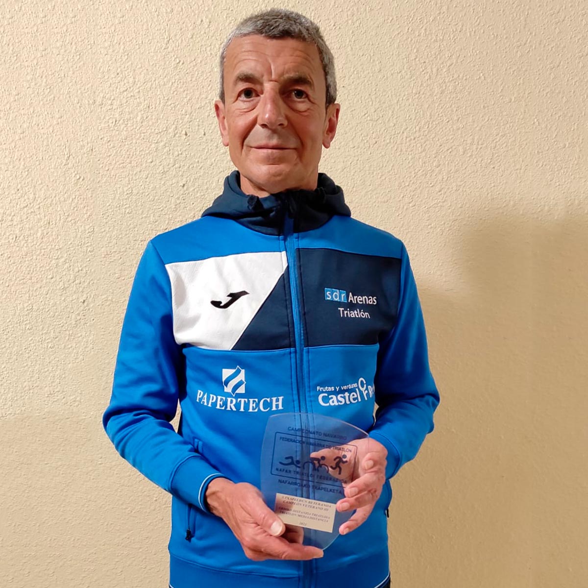 Agustín Salvatierra terminó segundo de su categoría