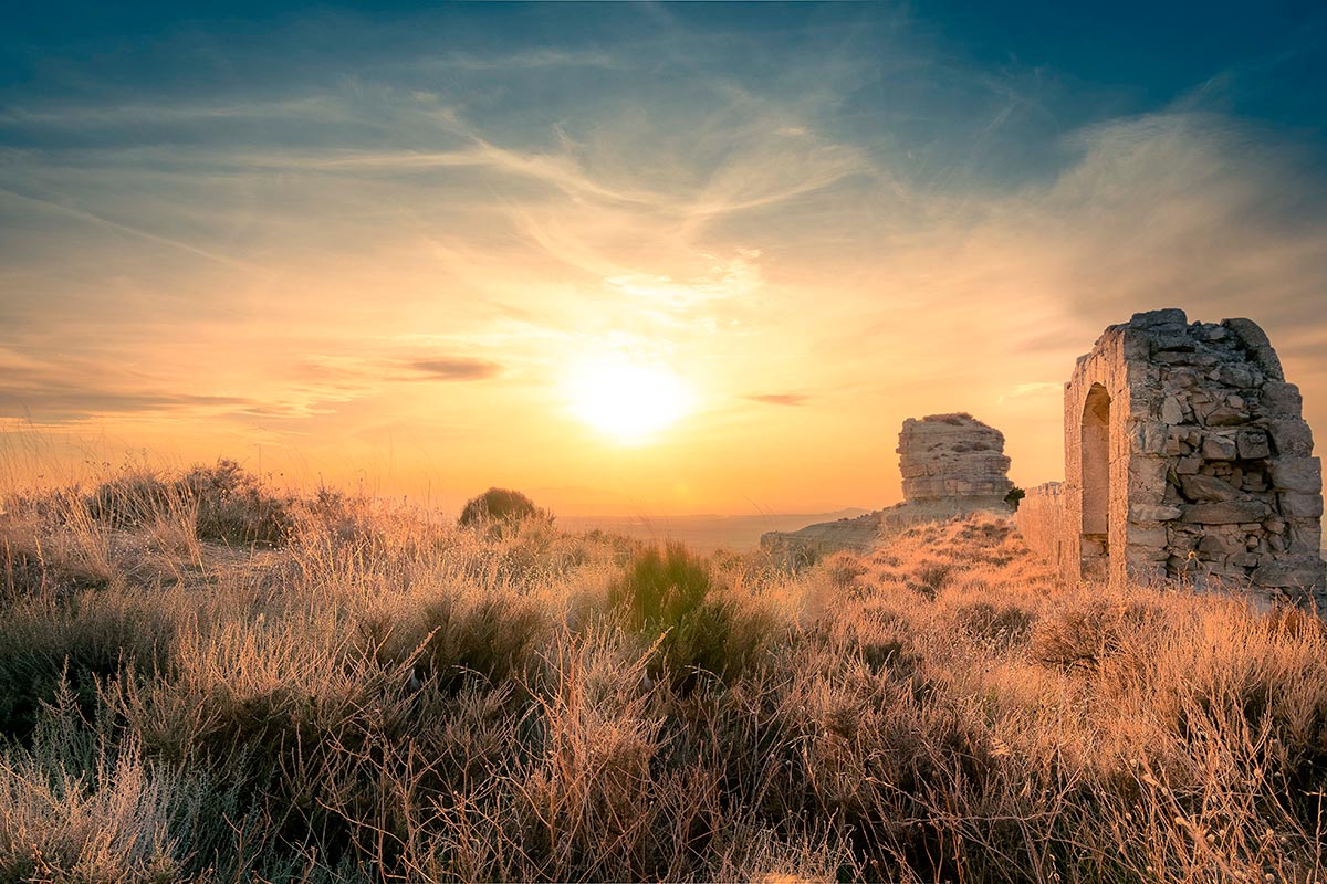 Atardecer en el Castillo de Sora PRIMER PREMIO JURADO PROFESIONAL
