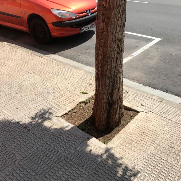 Barreras arquitectónicas Barrio de Lourdes 2