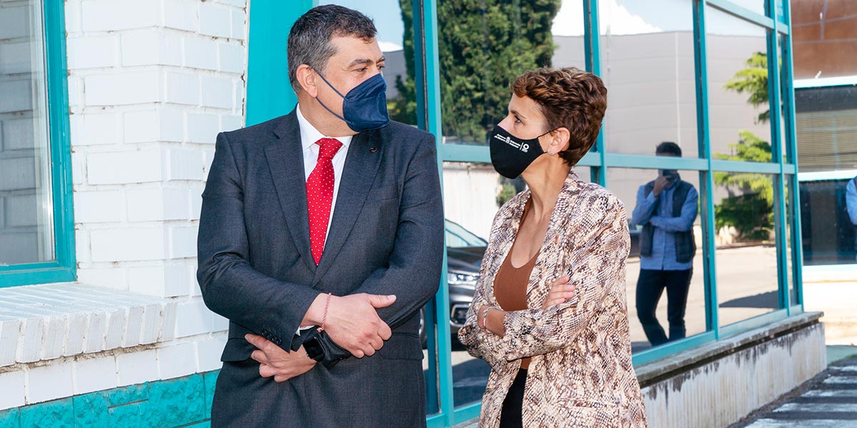 Félix Guinduláin Busto y María Chivite