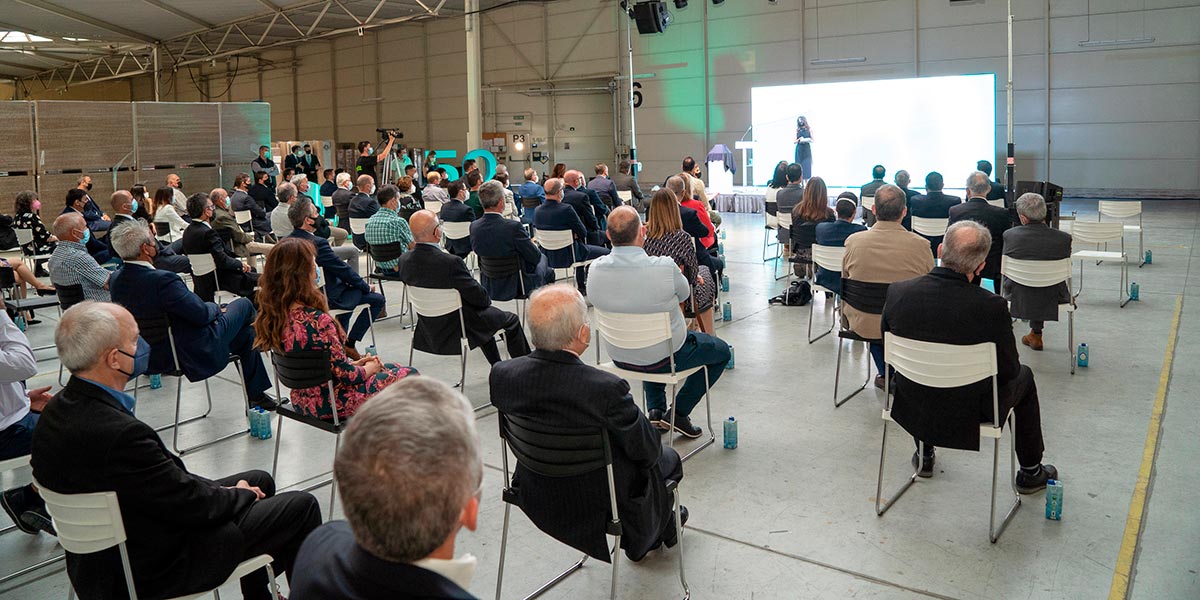 Acto institucional celebrado en Peralta