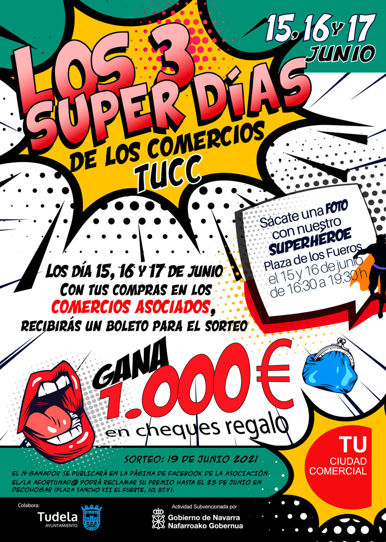 Los 3 SuperDías de los Comercios TUCC