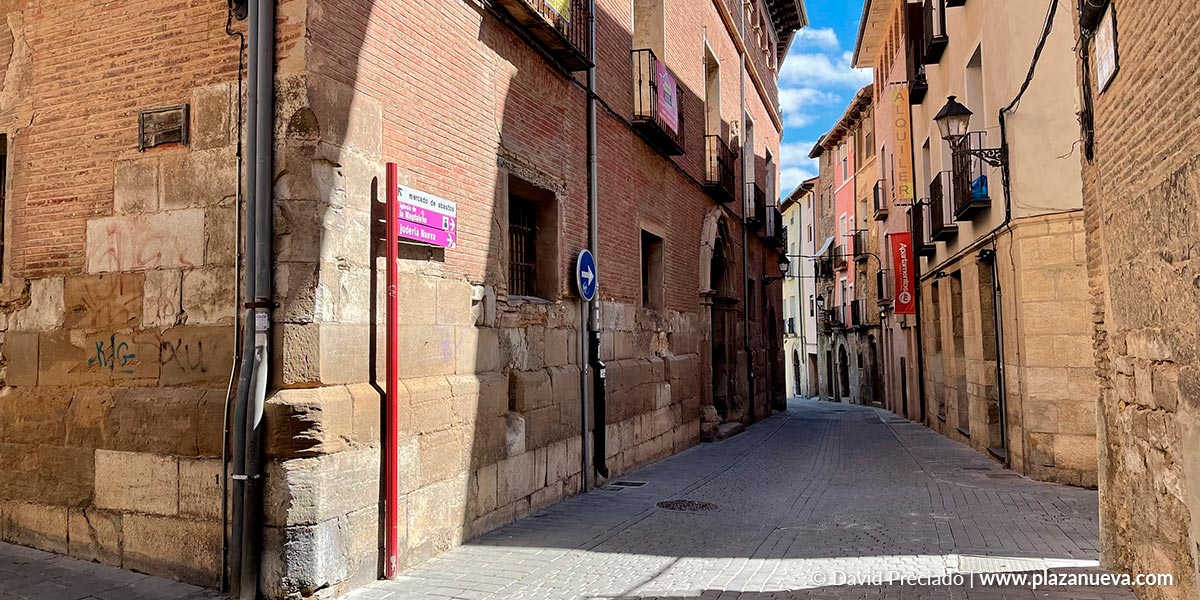 Calle Portal del Casco Viejo de Tudela