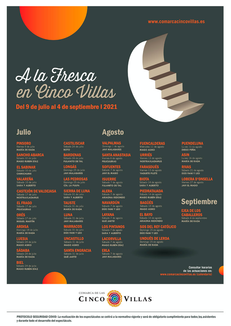 A la fresca en Cinco Villas 2021