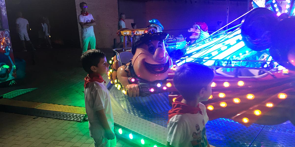 Niños en las ferias