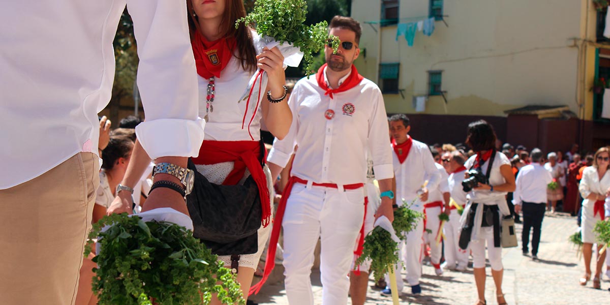 Alejandro Toquero en la Procesión de Santa Ana 2017