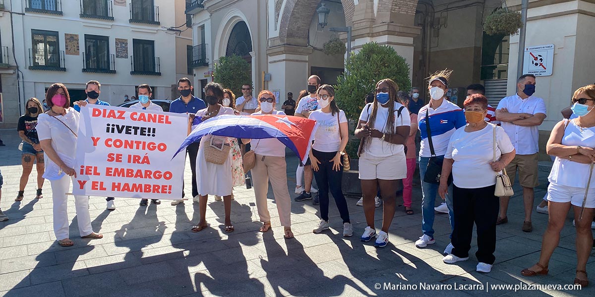 Concentración en favor de Cuba 1