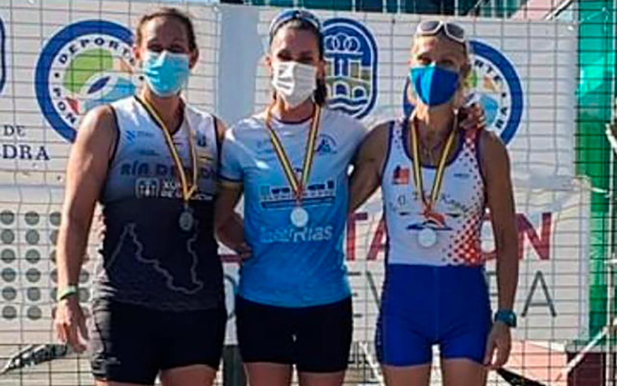 Belen Sánchez Jiménez obtuvo dos medallas de bronce en K 1