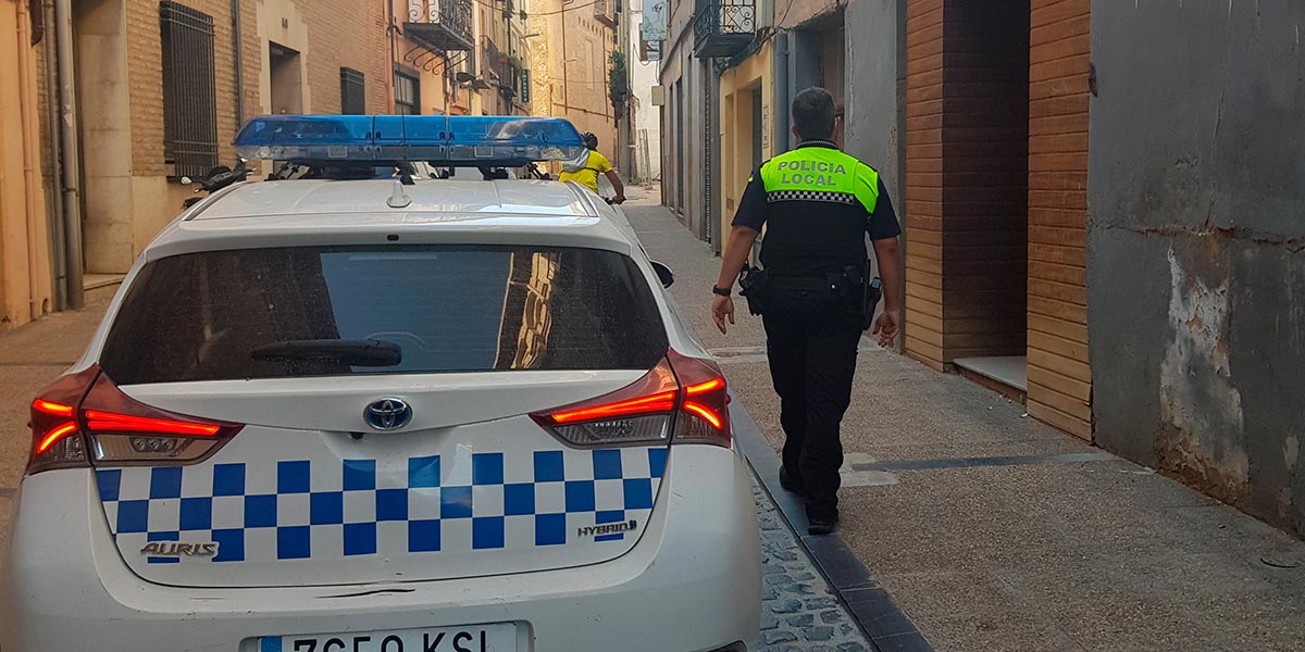 La Policía Local de Tarazona logró localizar el paradero de la piscina y detener al presunto autor del robo