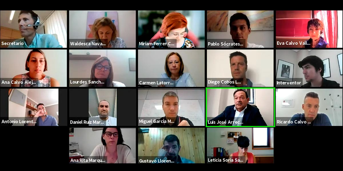 Pleno extraordinario del Ayuntamiento de Tarazona celebrado el 25 agosto