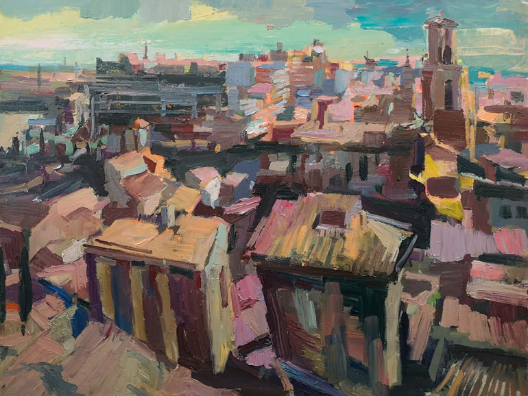 Tercer premio 2021 del XXV Premio de pintura al aire libre de Tudela