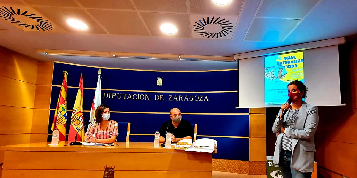 La Comarca de las Cinco Villas ha presentado en la DPZ las primeras jornadas medioambientales