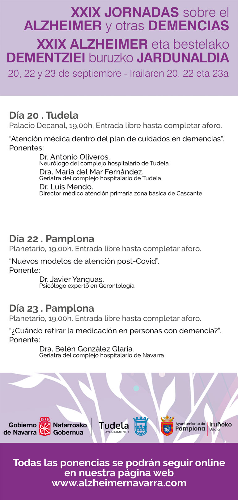 XXIX Jornadas sobre Alzheimer y otras demencias 2