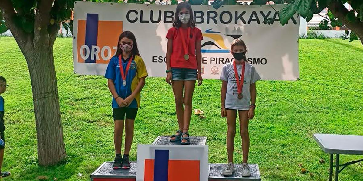 Representación del Club Piragüismo Traslapuente de Tudela