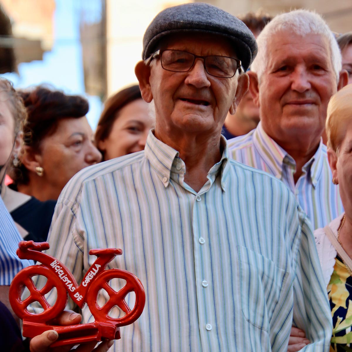 Santiago Delgado, premio Una vida en bici 2021