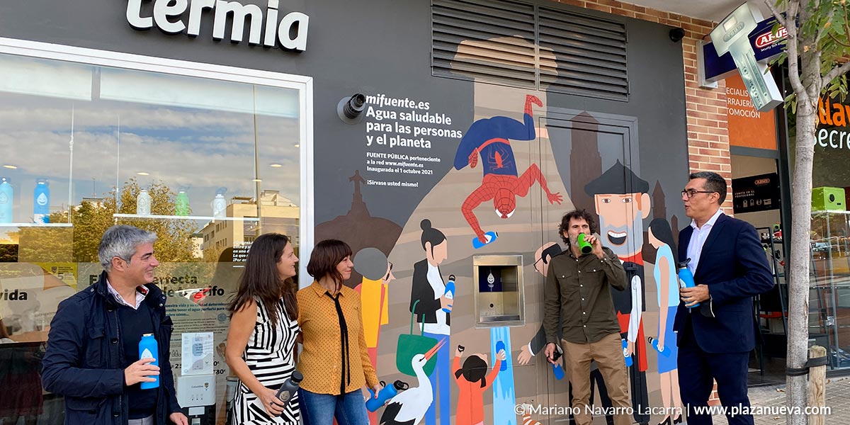 Inauguración fuente Termia 1
