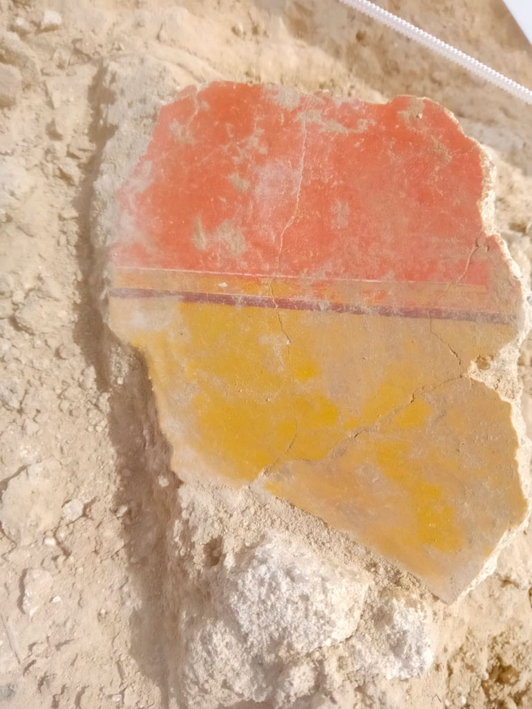 Pinturas murales en Los Bañales