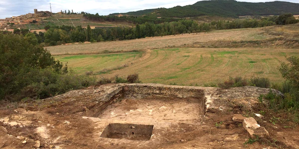 Durante estos próximos días se está llevando a cabo una actuación arqueológica en los lagares del municipio cincovillés de Luna 2