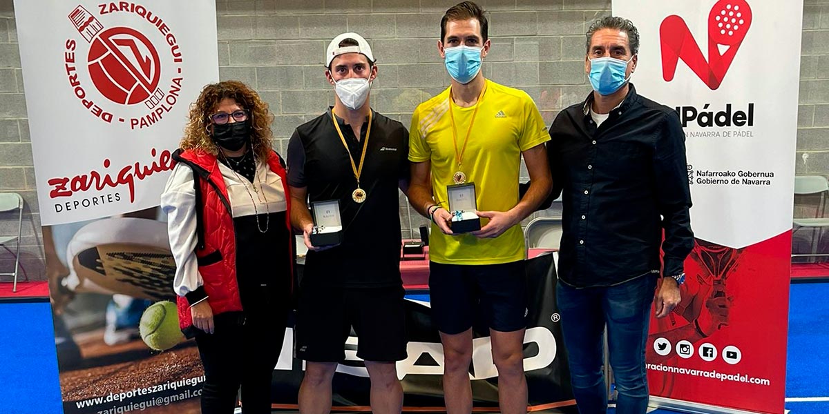 Víctor Boillos y Rubén Moreno superaron en la final a los máximos favoritos