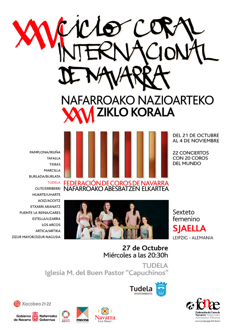 XXVI Ciclo Coral Internacional de Navarra en Tudela
