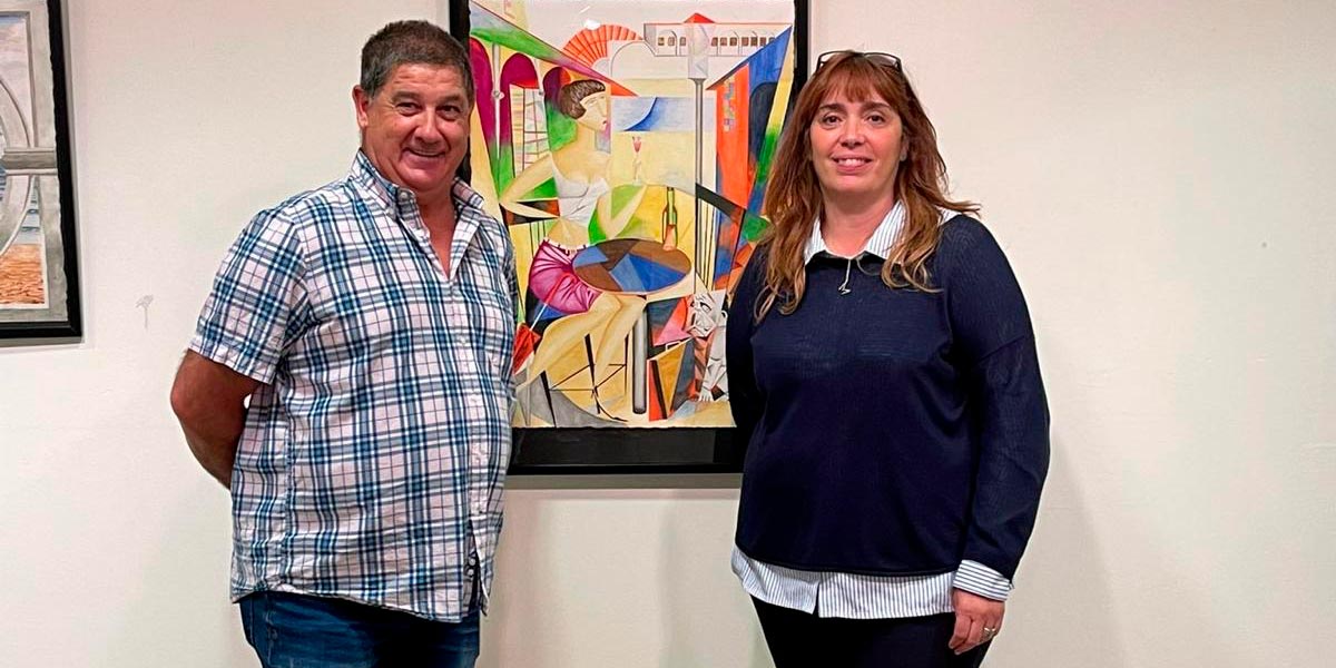 Exposición en Castejón de acuarelas de Juan Luis Liñán 3