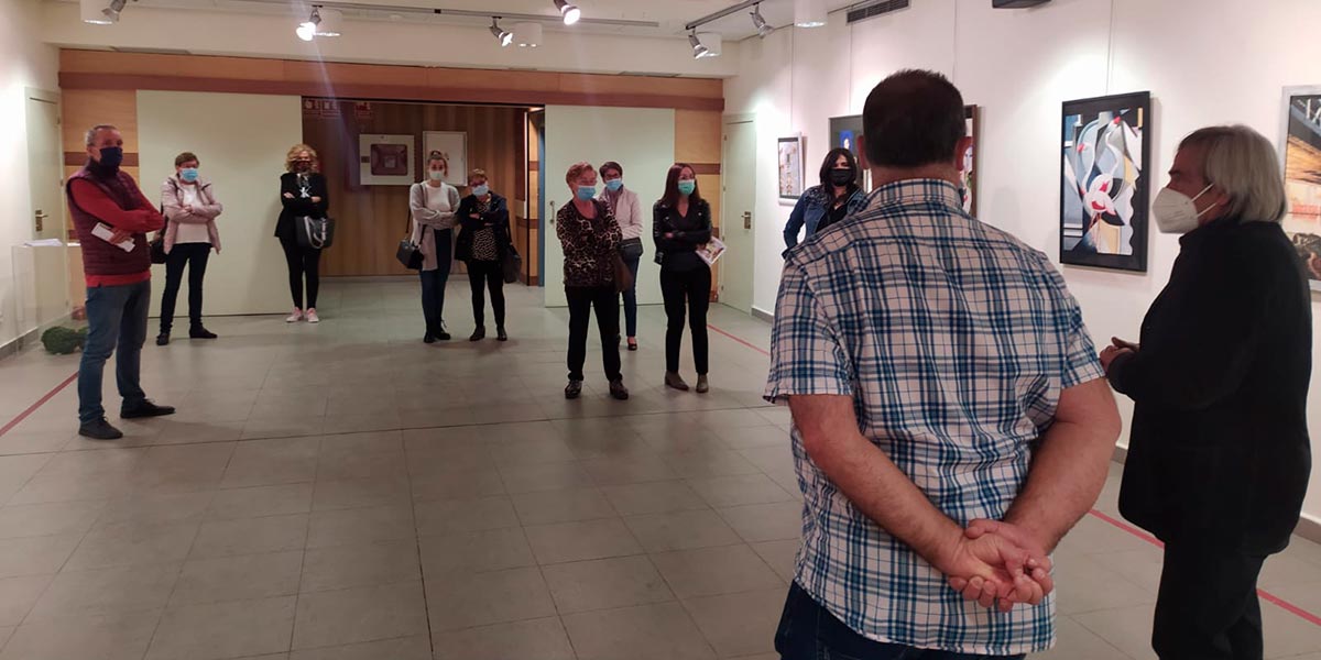 Exposición en Castejón de acuarelas de Juan Luis Liñán 2