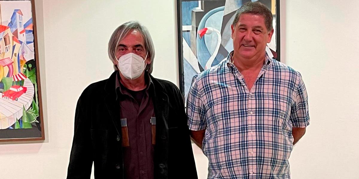 Exposición en Castejón de acuarelas de Juan Luis Liñán 1