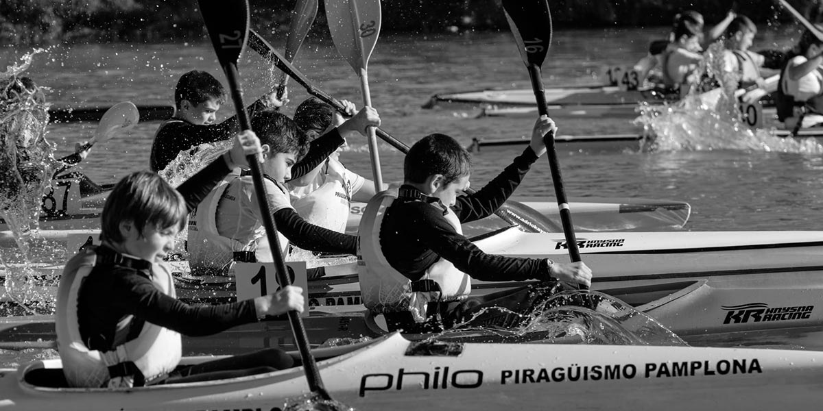 La regata se realizó en categorías alevín, benjamín e infantil