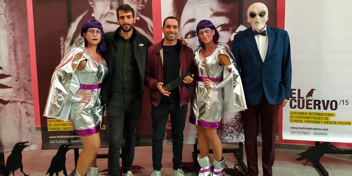 Los ganadores del festival, Gabriel Campoy y Guillem Lafoz