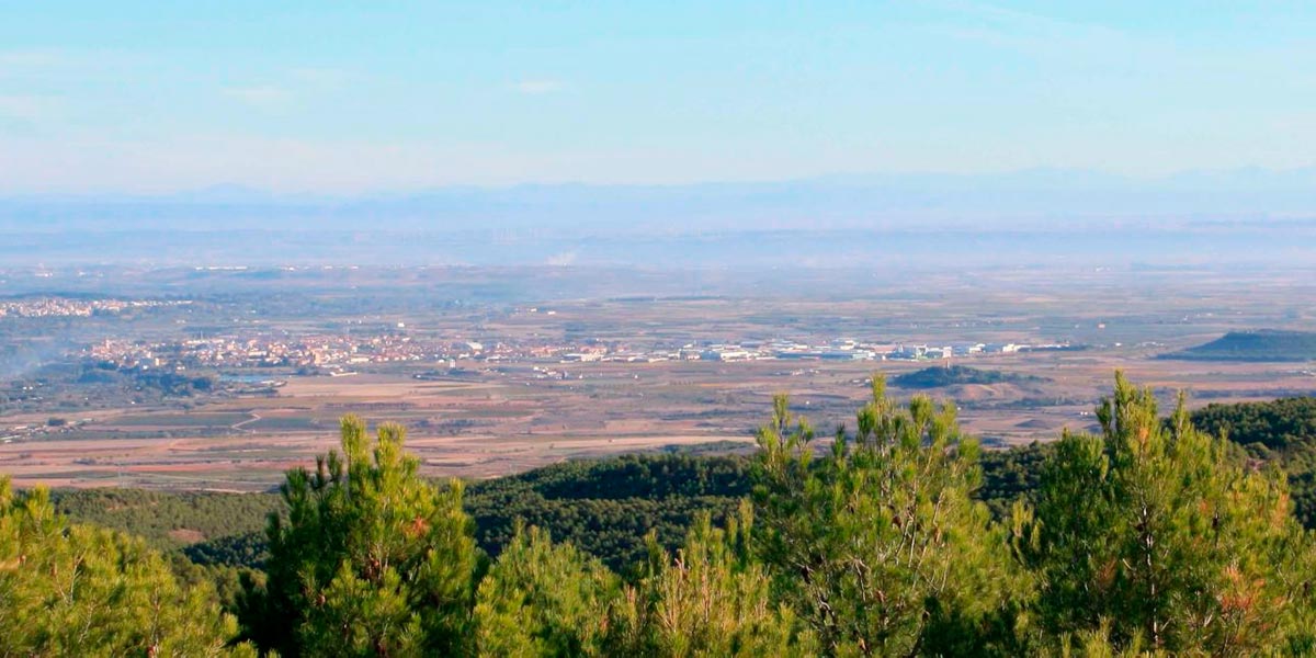 Vista desde la Atalaya de Olmiguete