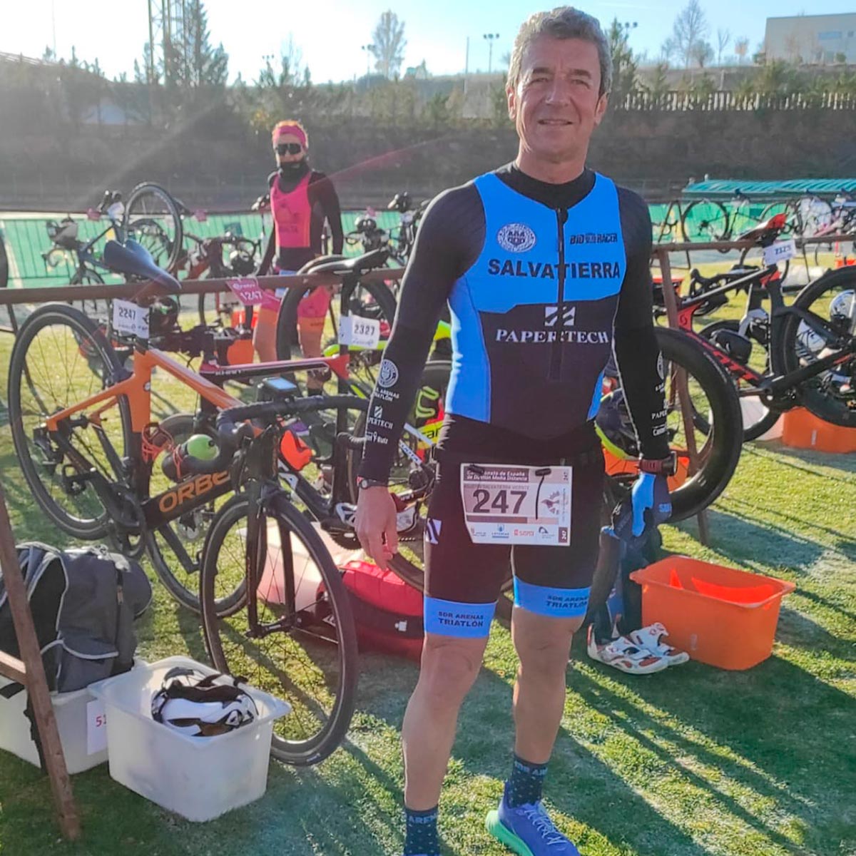 Agustín Salvatierra el Campeonato de España de Media Distancia disputado en Soria