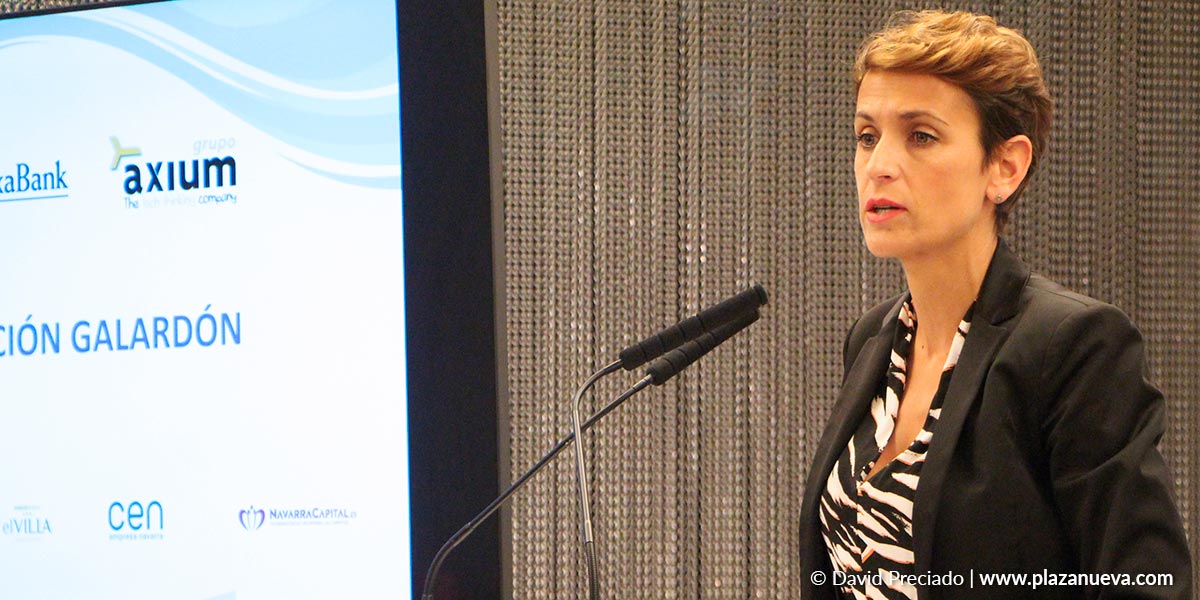 Discurso de María Chivite (Presidenta de AER)