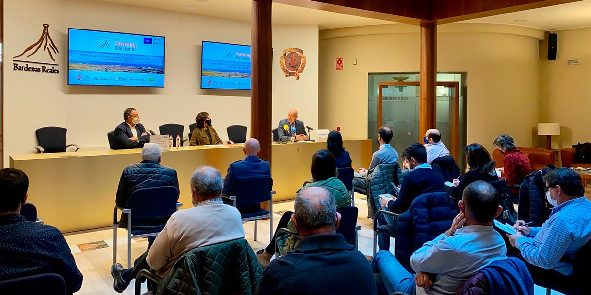 Presentación del Proyecto Life Farming Bardenas 2