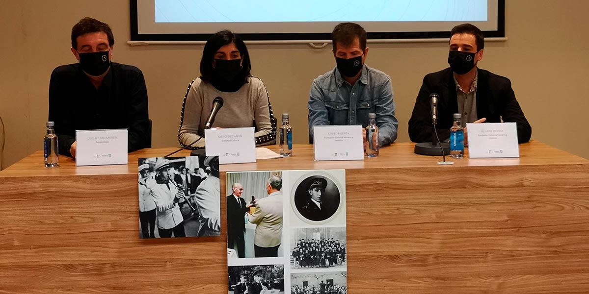 Presentación del concierto ‘Turrillas sinfónico’ de la Orquesta y coro de cámara Sinfonía Navarra rueda de prensa