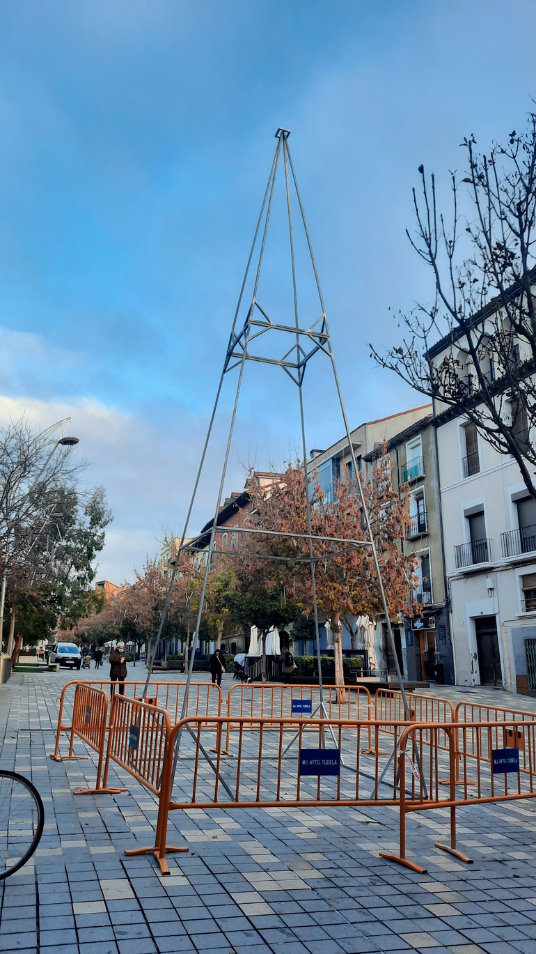 Encendido Navideño Tudela 2021 árbol