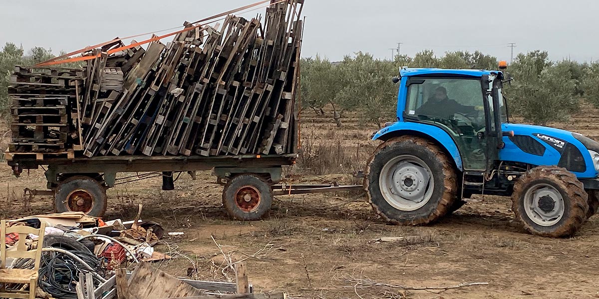 Preparando San Antón en Rincón de Soto 1