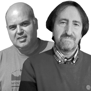 Óscar Sola Torres y Juanjo Bienes Calvo